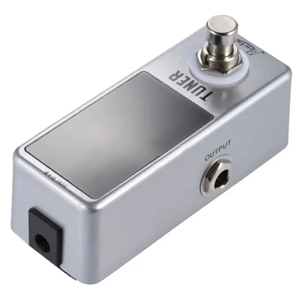 Rowin Mini Chromatic Tuner Pedal Guitar Effects Bass Musical Instruments LED Display True Bypass Guitar Bass Accessories - Image 4
