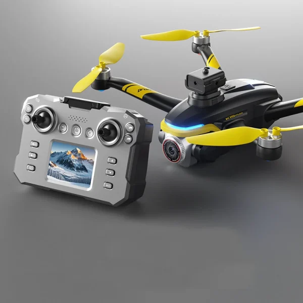 XKJ K15 MAX WiFi FPV with LCD Screen Controller HD Dual Camera Servo Gimbal 360 Obstacle Avoidance Brushless RC Drone Quadcopter RTF - Image 4