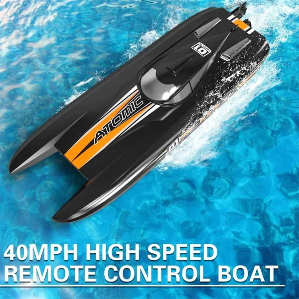 Volantexrc Brushless Atomic RTR 2.4G 792-6 RC Boat 60km/h Waterproof Reverse Water-Cooled ABS Unibody Hull Vehicles Models Pool Lakes Toys - Image 5