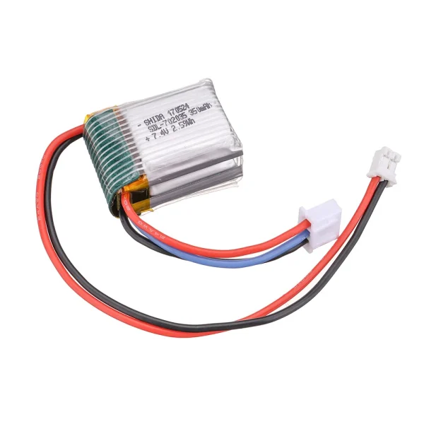 Wltoys 2428 1/24 RC Car Parts 7.4V 320mAh 2S SM2P Plug Lipo Battery Vehicles Models Spare Accessories 2802 - Image 6