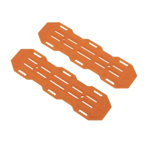 2PCS Upgraded Escape Board Anti-Skid Plate Decoration Simulaton RC Car Parts for 1/10 SCX10 TRX4 TRX6 Rock Crawler Off-Road Climbing Truck Vehicles Models Accessories