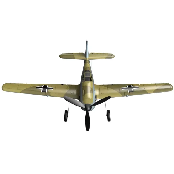 Eachine BF109 V2 2.4GHz 4CH 400mm Wingspan 6-Axis One-Key U-Turn Aerobatic Xpilot Stabilization System EPP Mini RC Airplane BNF/RTF for Beginner - Image 4