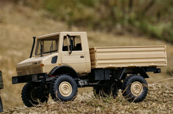 LDRC LD-P06 1/12 2.4G 4WD RC Car Unimog 435 U1300RC w/ LED Light Military Climbing Truck Full Proportional Vehicles Models Toys - Image 8