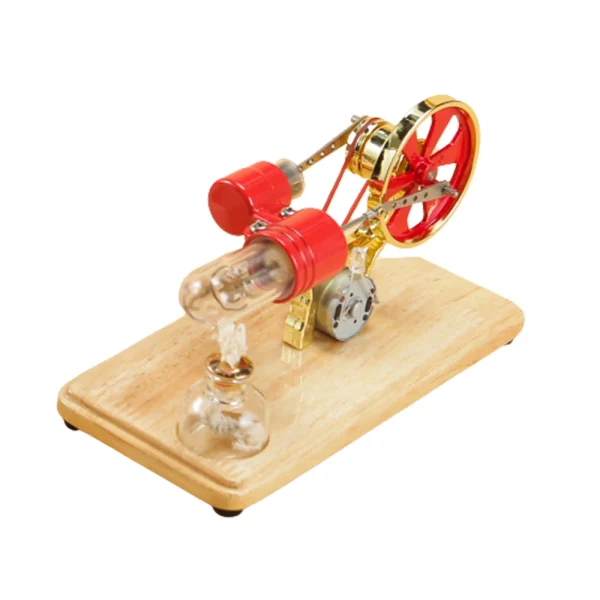 LL-009 4 Color Stirling Engine Motor Model Electricity Generator Education Experiment Learning Science Toys - Image 6