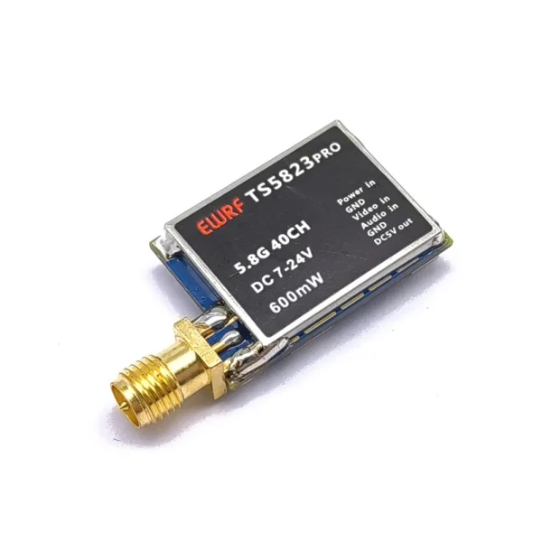 EWRF 5.8G 40CH 600mW 7-12V Power FPV Transmitter Kits VTX Support OSD Analog 1200TVL Camera VTX for RC FPV Drone RC Car - Image 5