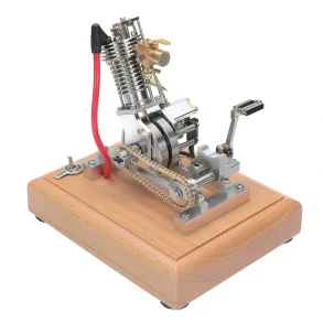 Banggood H09 Mini Hoglet CNC Single Cylinder Engine Metal Model Kids Children Science Discovery Toys