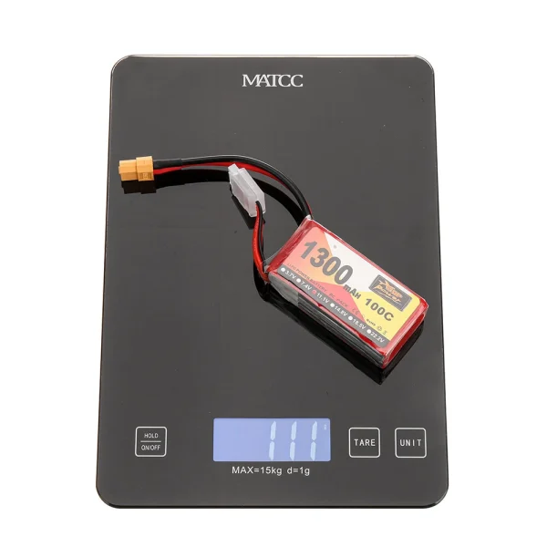 ZOP Power 11.1V 1300mAh 100C 3S LiPo Battery XT60 Plug for RC Drone - Image 9