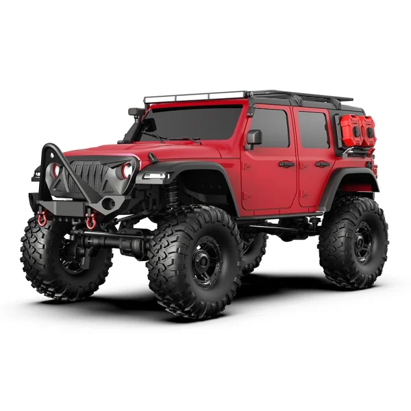 HB Toys RTR R1011/12/13/14 1/10 2.4G 4WD RC Car Full Proportional Rock Crawler RUBICON LED Light Off-Road Climbing Truck Vehicles Models 3s Compatible Toys - Image 2