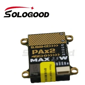SoloGood 5.8Ghz 2.5W 40CH 25/400/800/1500/2500mW Adjustable MMCX VTX FPV Transmitter For RC Long Range Racing Drone
