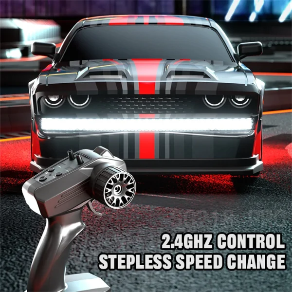 ZLL SG218 PRO 1/16 2.4G 4WD RC Car Drift On-Road High Speed Racing LED Light Semi Proportional Vehicles Model RTR Toys - Image 3