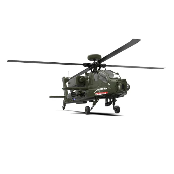 Eachine E250 AH-64 Apache 2.4G 6CH 3D 6-Axis Gyro Dual Brushless Motor 1:32 Scale Flybarless RC Helicopter Compatible With Futaba S-FHSS Protocol - Image 7