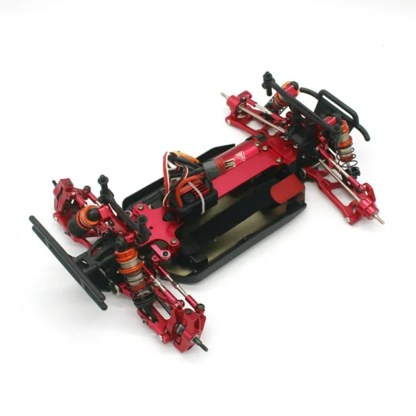 Upgraded Metal Parts Set Swing Arm Steering Cup Rear Wheel Seat for Wltoys 144001 144010 124017 124019 1/12 RC Car Vehicles Model - Image 4