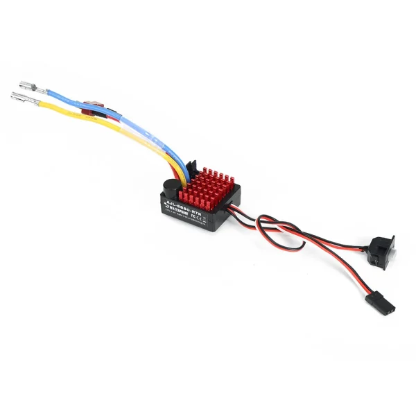 FLYUEACE 6860 Brushed ESC 60A Waterproof Crawler Speed Controller with BEC RC Vehicles Cars Boats Tanks Models Parts - Image 6