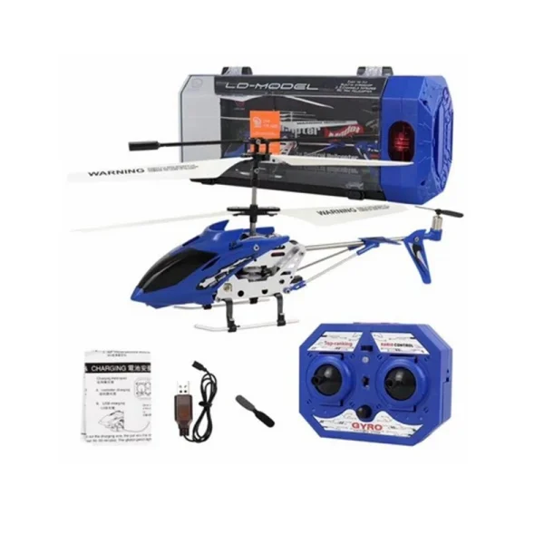 3.5CH Infrared Gyro Remote Control Anti-collision Anti-fall Alloy Helicopter RTF - Image 3