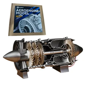 NIKOLATOY 1/3 WP-85 Jet Engine Model DIY Assembly Kit Excellent STEAM Science Education Discovery Toys Kids Children Gifts