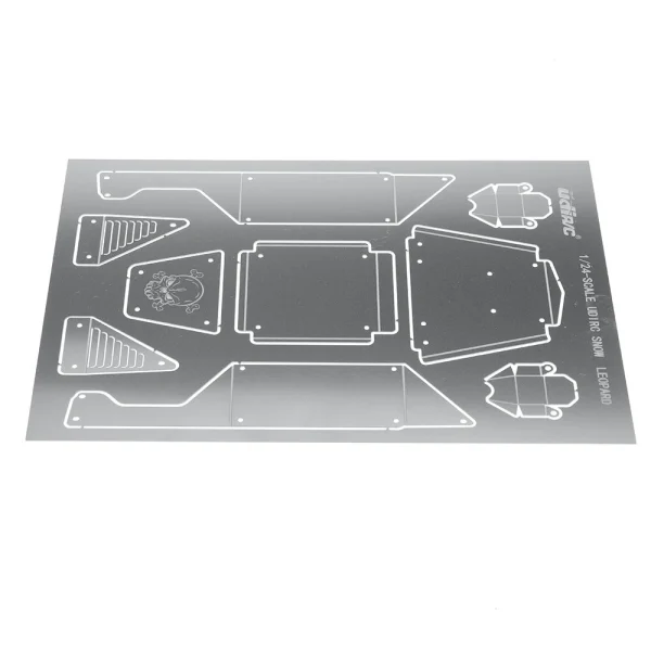 UDIRC UCX2405 UCX2405 PRO 1/24 RC Car Upgraded Parts Metal Body Shell UCX24-P089 Vehicles Models Spare Accessories - Image 2