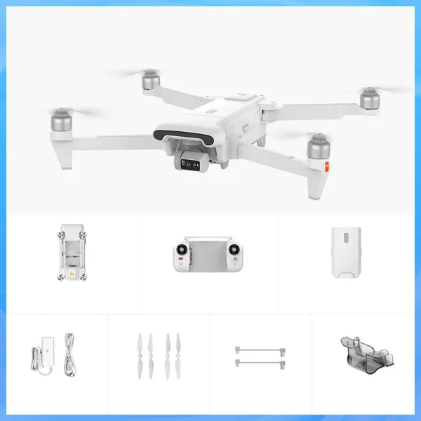 FIMI X8 TELE Beyond Vision Wide Angle Tele Camera 30X ZOOM 4K 60fps 10KM FPV Super Night Video RC Drone Quadcopter RTF - Image 3