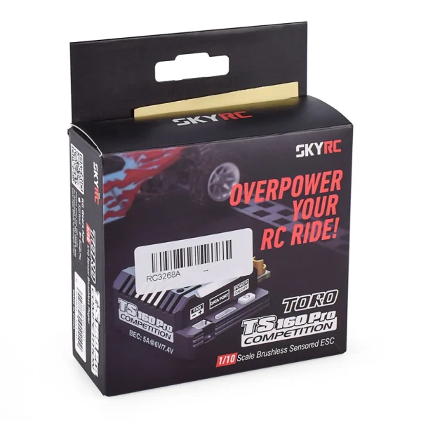 SKYRC TS160 PRO 160A Brushless Sensored ESC Speed Controller 6V 7.4V BEC for 1/10 Touring Rock Crawler RC Car Vehicles Models Parts - Image 6
