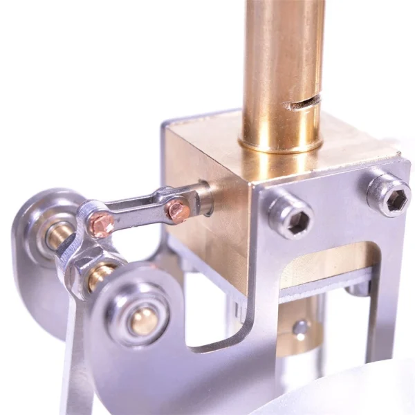 Enjomor Vertical Transparent Cylinder Steam Engine with UFO Hero's Engine Boiler Education Toy Gift for Adults & Kids - Image 8