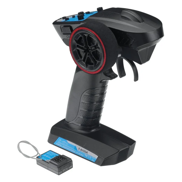 FLYUEACE T-8192A 2.4GHz 3CH RC Transmitter With Receiver for RC Car Boat RC Models Tank - Image 2