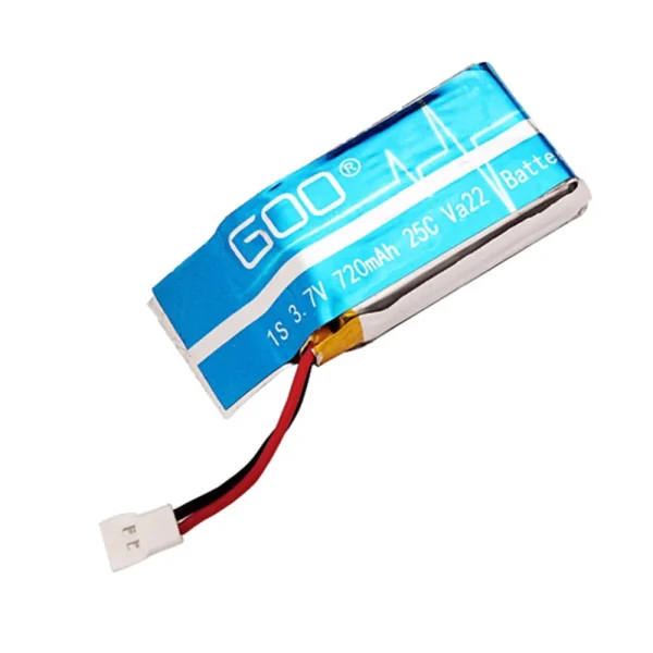 3.7V 720mAh Battery for XK K123 K124 V931 6CH Brushless RC Helicopter - Image 3