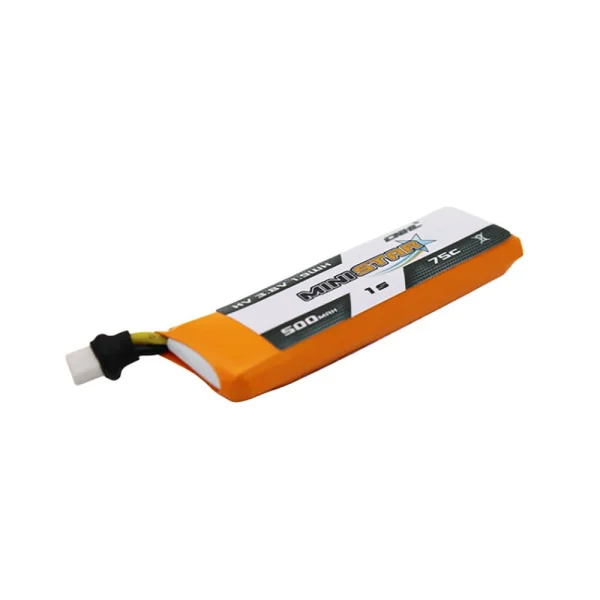 4 Packs CNHL MiniStar HV 500mAh 3.8V 1S 75C Lipo Battery with BT2.0 Plug for Betafpv Air75 FPV Racing Drone - Image 3