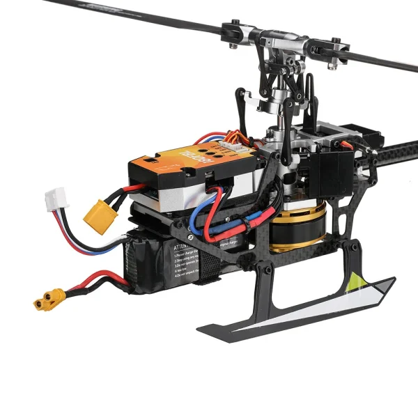 Eachine & YXZNRC F180 V2 6CH 3D6G System Dual Brushless Direct Drive Motor Flybarless RC Helicopter BNF Compatible with FUTABA S-FHSS - Image 7