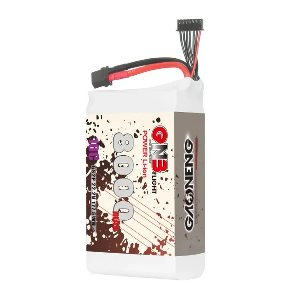 GAONENG GNB 6S 22.2V 8000mAh 10C XT60 Li-ion Battery made with Li-ion Lithium Ion 21700 for 300mm-380mm FPV Chimera7 Pro Long Range Drone Airplane - Image 2
