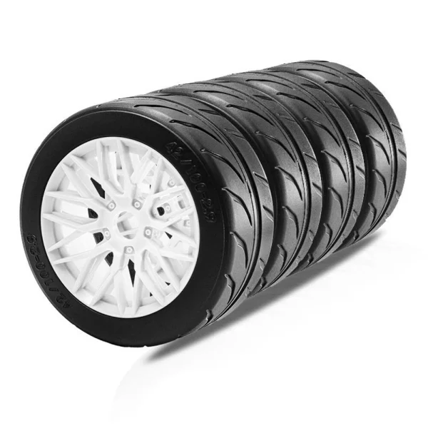 4PCS Wheel Hub Rubber Tires for 1/8 ARRMA 1/7 Infraction 6S F1 Limitless RC Car Vehicle Models Parts D266 - Image 8