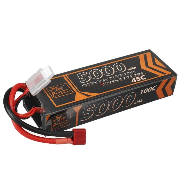 ZOP Power 11.1V 5000mAh 45C 3S LiPo Battery T Deans Plug for FPV Racing Drone - Image 7