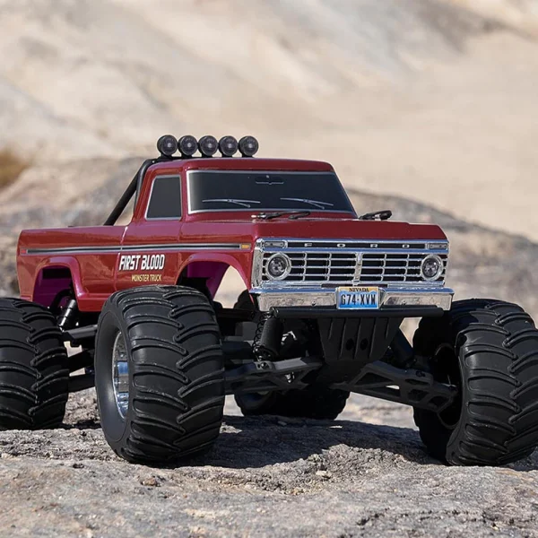 FMS for Ford F100 RTR 1/10 2.4G RWD 30km/h RC Car Monster Truck Off-Road Full Proportional Vehicles Models Toys - Image 9