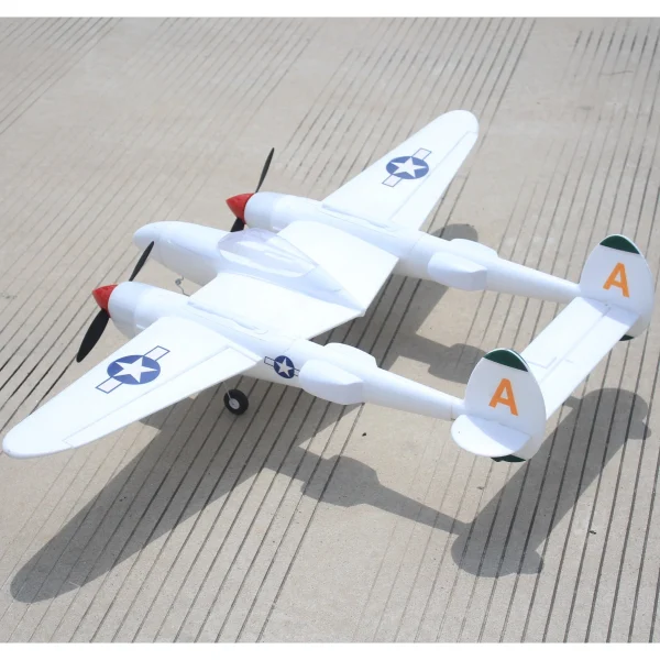 MD P38 1200mm Wingspan EPO RC Airplane Lockheed P-38 Lighting Zoom Aircraft Fixed Wing KIT/PNP - Image 3