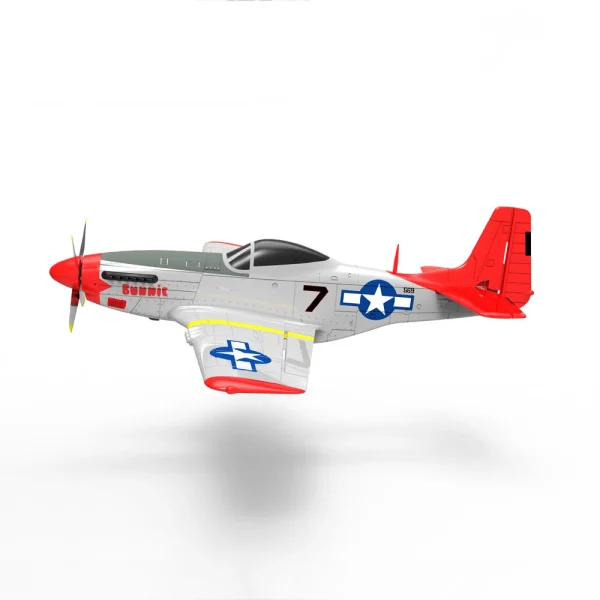 VolantexRC 768-1 Mustang P-51D 750mm Wingspan EPO Warbird RC Airplane RTF - Image 2