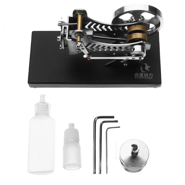 STARPOWER Live Vacuum Engine Hot Air Stirling Engine Model Science Study Developmental Toy - Image 5