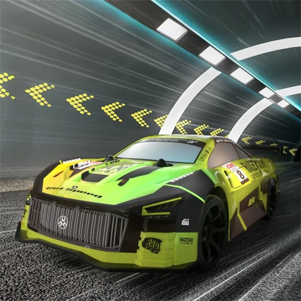 JJRC Q165 1/18 2.4G 4WD Dual Motor with LED Lights Super GT Sport Racing Drift RC Car RC Vehicles Model RTR Child Toys - Image 5