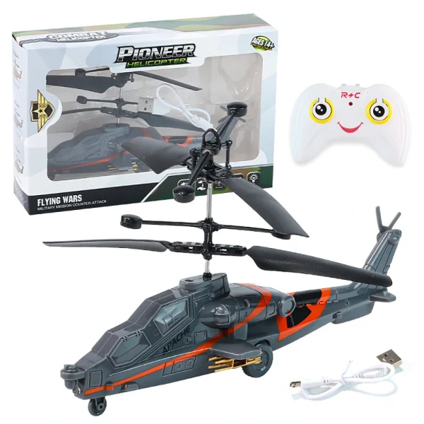 CY512 Remote Controlled 2CH Induction Suspension Impact Resistant Rechargeable RC Helicopter - Image 5