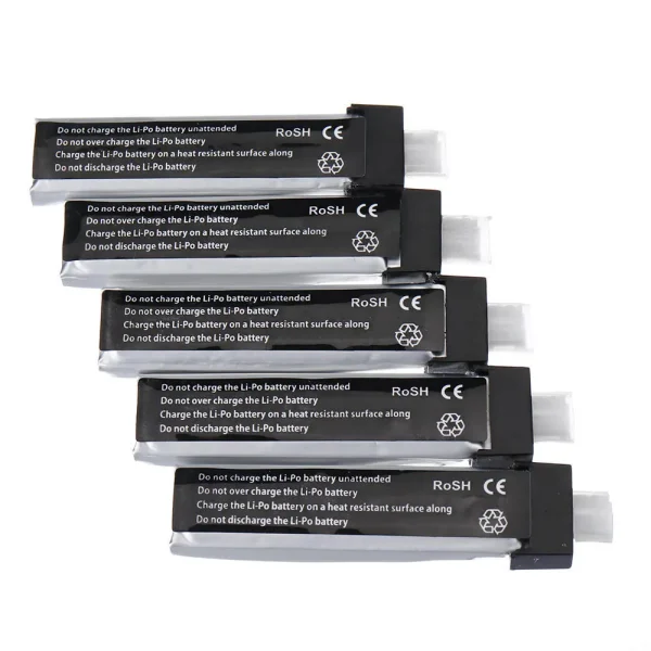 10Pcs URUAV 3.7V 250mAh 30C/60C 1S Lipo Battery PH2.0 for Blade Nano QX CPX Tiny Whoop TINY6 6X - Image 3