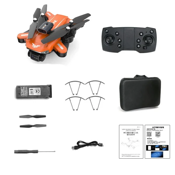 JJRC H109 BAT RIDER WiFi FPV with 4K ESC Dual HD Camera 360 Infrared Obstacle Avoidance Optical Flow Positioning Foldable RC Drone Quadcopter RTF - Image 5