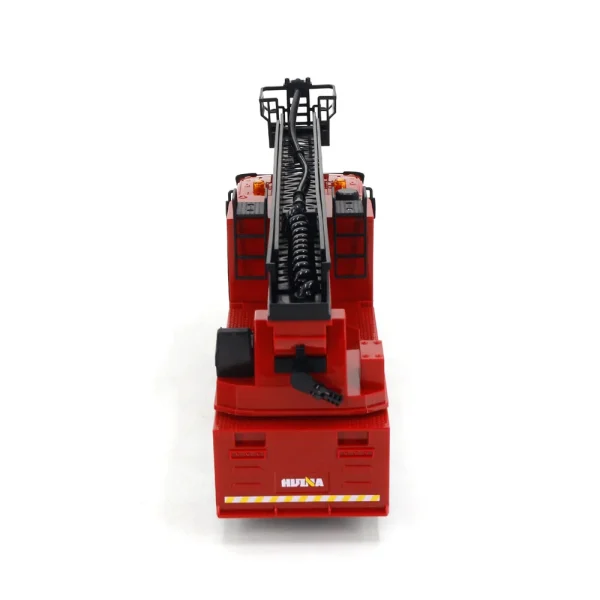 HUINA 1361 1/18 9CH Semi-Alloy Remote Control Engineering Toy Fire Climbing Rescue Aerial Ladder Vehicle RC Car Models - Image 3