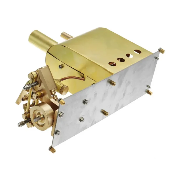 Microcosm OKMO M2C Mini Steam Boiler with Twin Cylinder Marine Steam Engine Stirling Engine Model - Image 6