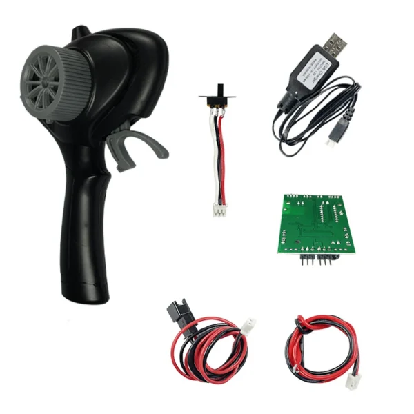 LDRC 1201 P06 1/12 RC Car Spare Transmitter Receiver Board USB Cable Set Drift Vehicles Models Parts Accessories - Image 2