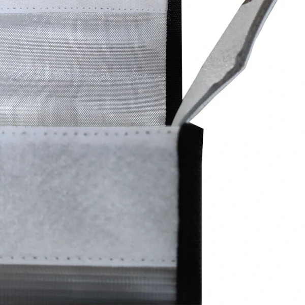 Portable Fireproof Explosion-proof Lipo Battery Safety Carry Bag Storage Bag Fire Resistant 185*75*60mm - Image 4