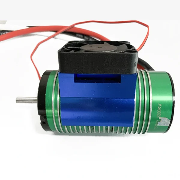 42mm Motor Cooling Fan Heat Sink for Arrma Kraton Talion Typhon RC Car Parts - Image 4