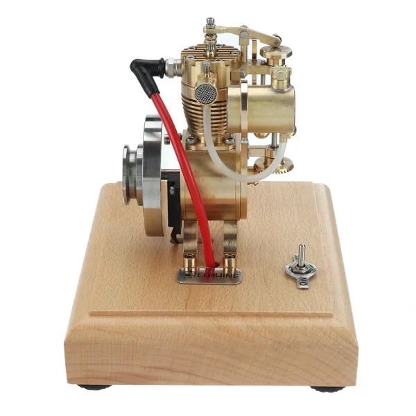 Eachine EM2 Flyball Governor Hie & Mis Gas Vertical Engine Model Upgraded Version Engine Collection - Image 7
