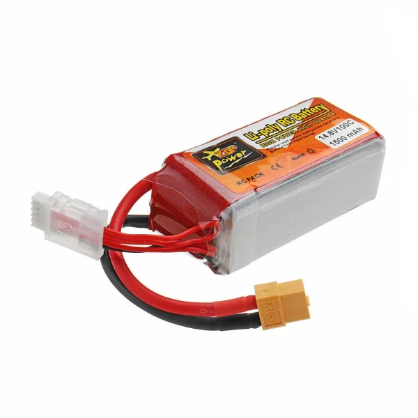 2Pcs ZOP POWER 14.8V 1500mAH 100C 4S Lipo Battery With XT60 Plug For RC Models - Image 6
