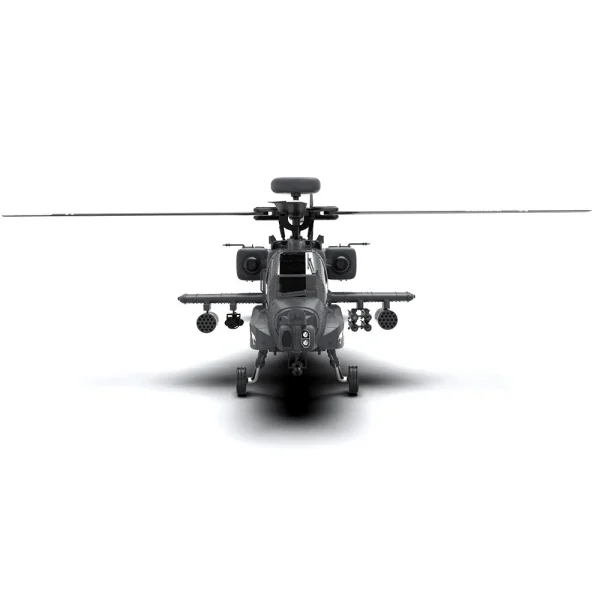 YXZNRC F11-S 1:32 AH-64 Apache Scale 2.4G 6CH GPS Altitude Hold Optical Flow Positioning 5.8G FPV Camera Dual Brushless Motor Flybarless RC Helicopter RTF - Image 6