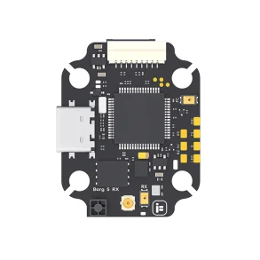 20*20mm iFlight Borg 5S Flight Controller 5V 12V BEC with 60A 60RS ESC 4-8S Stack Built-in ELRS 2.4GHz Receiver for FPV Racing Drone