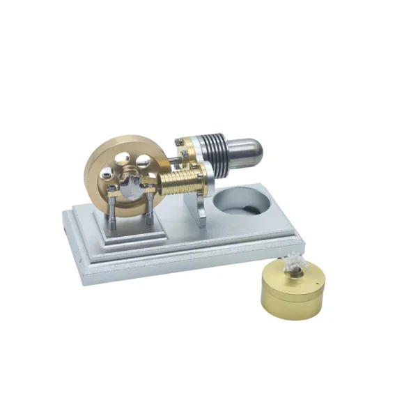J06C Hot Horizontal Mini Stirling Engine Model Science Discovery Toys - Image 7