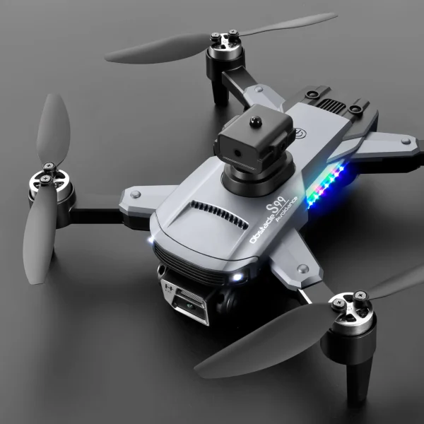 YLR/C S99 MAX WiFi FPV with HD ESC Dual Camera 360 Infrared Obstacle Avoidance Optical Flow Positioning LED Bright Lights Brushless Foldable RC Drone Quadcopter RTF - Image 2