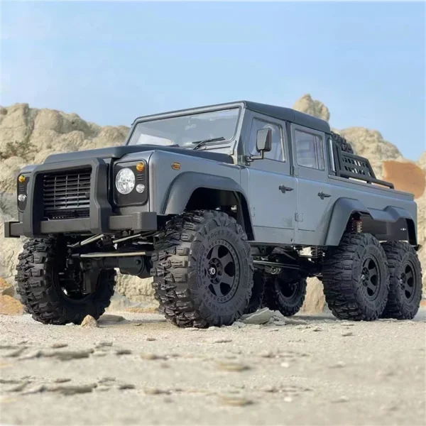 AUSTARHOBBY AXX6 RTR 6X6 1/10 2.4G 6WD RC Car for Land Rover for Defender Rock Crawler Off-Road Climbing Truck LED Light Metal Gears Vehicles Models Toys - Image 3